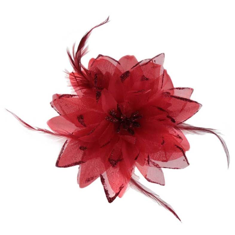 Fashionable Lily Oversize Floral Design Hair Pin for Girls