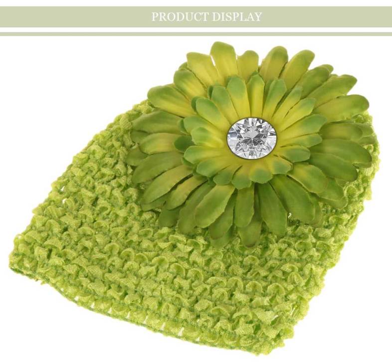 Sweet Marguerite Design Pure Color Sun Protection Hat for Babies