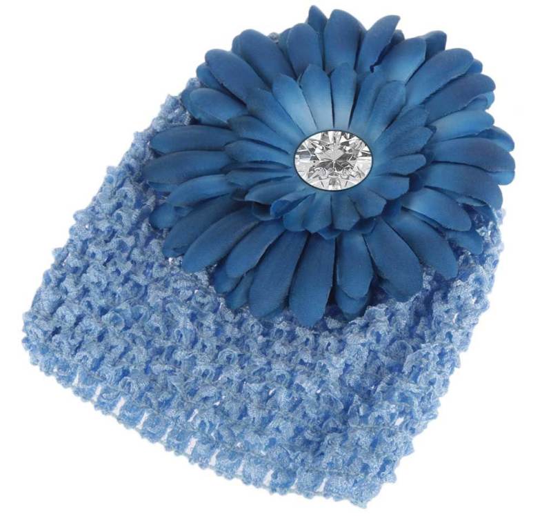 Sweet Marguerite Design Pure Color Sun Protection Hat for Babies