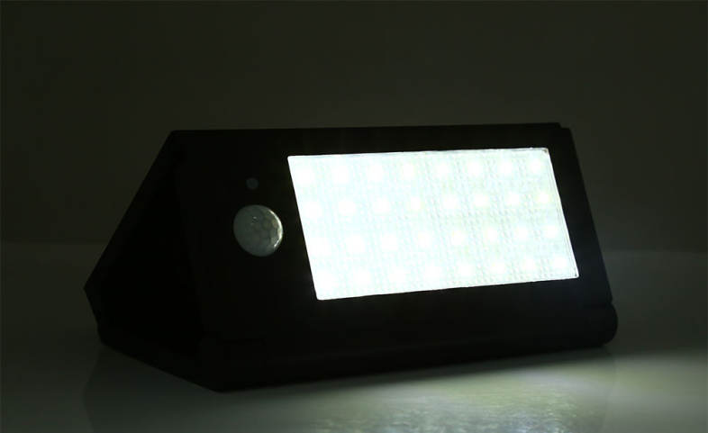 Outdoor 32 LEDs Solar Powered Motion Sensor Light Waterproof Folding Wall Lamp for Path Garden