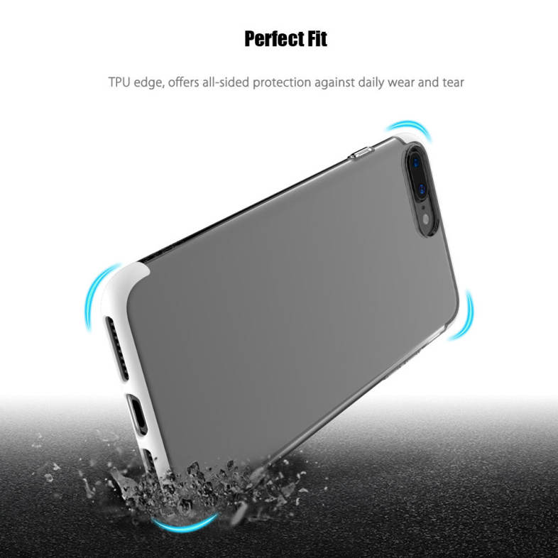 ROCK Cheer Series Case Transparent TPU Protective Shell for iPhone 7 Plus