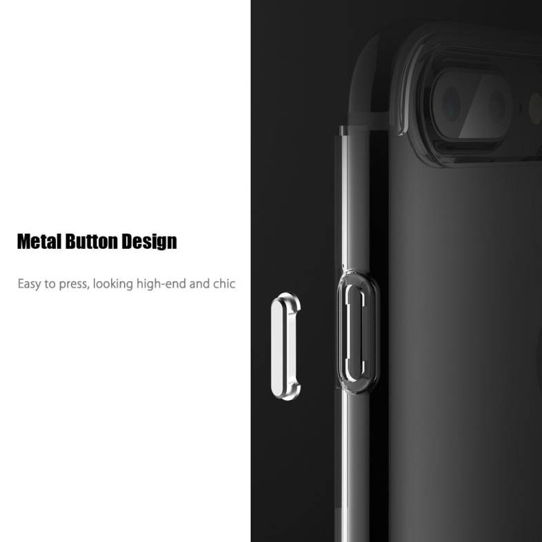 ROCK Cheer Series Case Transparent TPU Protective Shell for iPhone 7 Plus