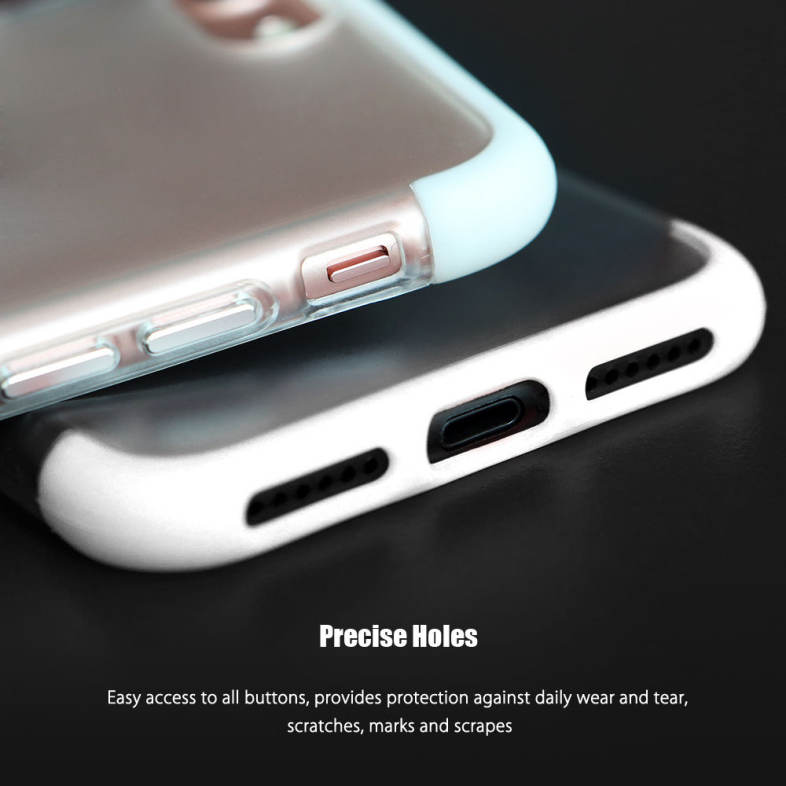 ROCK Cheer Series Case Transparent TPU Protective Shell for iPhone 7 Plus