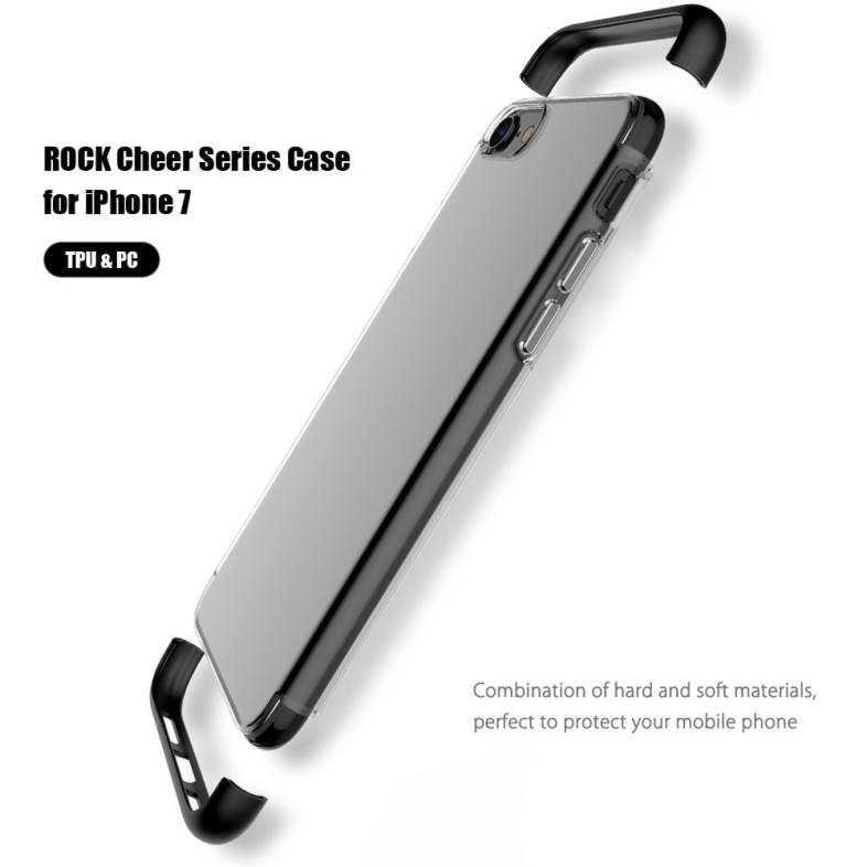 ROCK Cheer Series Case Transparent TPU Protective Shell for iPhone 7