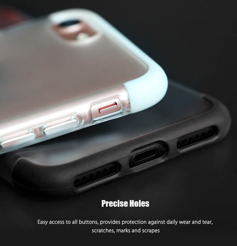 ROCK Cheer Series Case Transparent TPU Protective Shell for iPhone 7