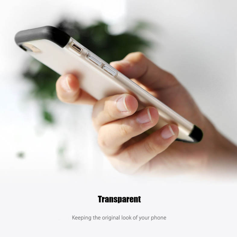 ROCK Cheer Series Case Transparent TPU Protective Shell for iPhone 7