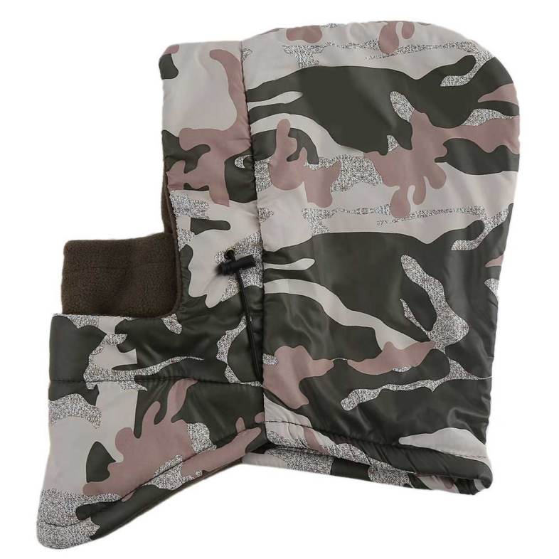 Outdoor Multifunction Camouflage Design Double Layer Wind Resistance Hat for Unisex