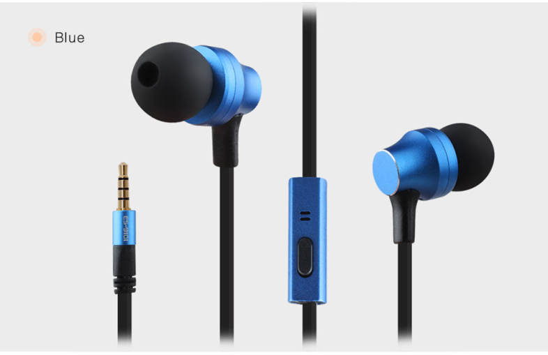 AWEI ES910i 3.5MM Plug Stereo Music Earphones Headphones