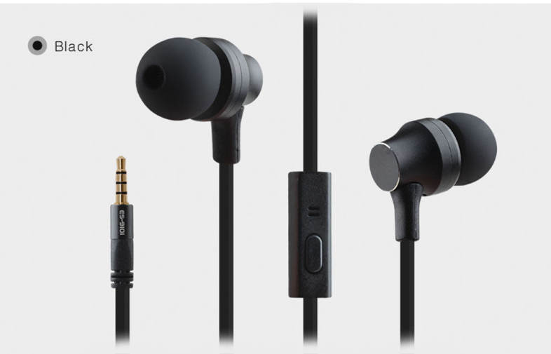 AWEI ES910i 3.5MM Plug Stereo Music Earphones Headphones