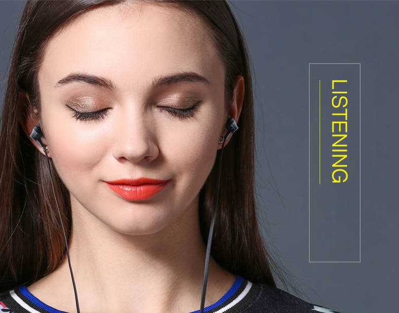 AWEI ES910i 3.5MM Plug Stereo Music Earphones Headphones