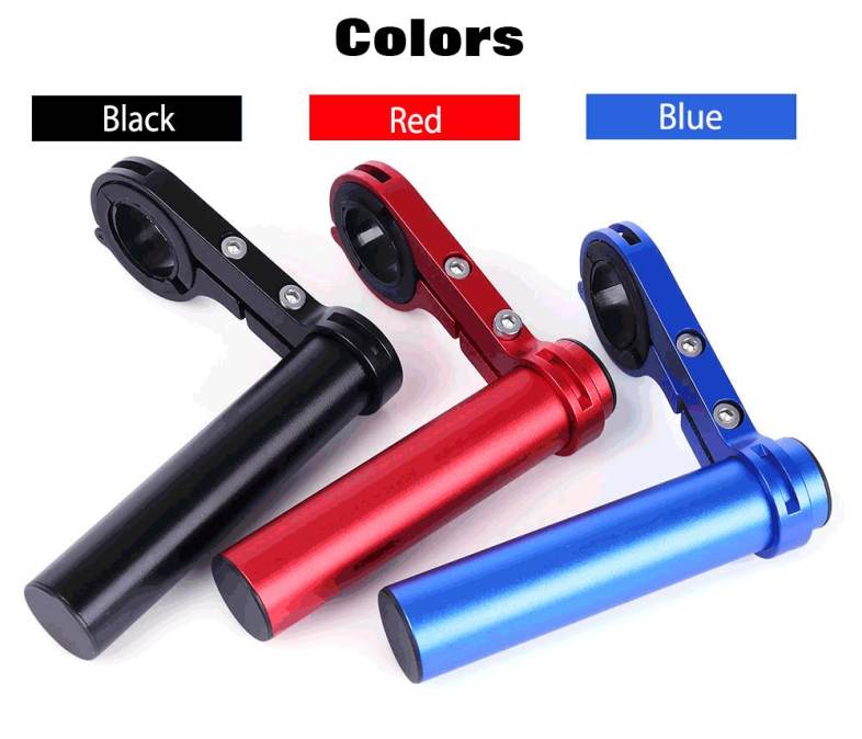 Outdoor MTB Bike Handlebar Extender Mount Holder for Lamp Bicycle Speedometer Flashlight