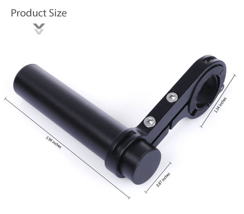 Outdoor MTB Bike Handlebar Extender Mount Holder for Lamp Bicycle Speedometer Flashlight