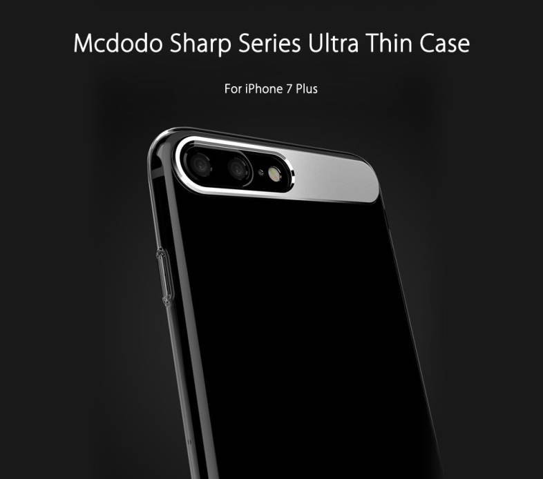 Mcdodo PC - 358 Sharp Series Ultra Thin Aluminum Alloy   PC Cover Case for iPhone 7 Plus