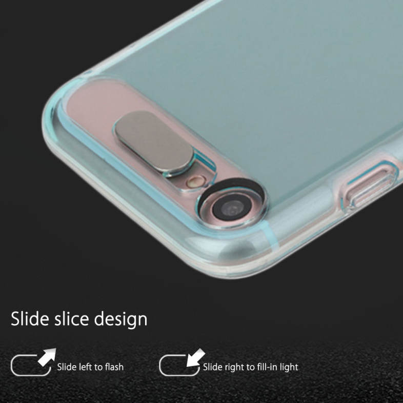 ROCK Light Tube Series LED Flash Protection Case for iPhone 7