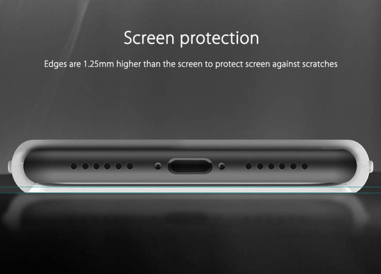 ROCK Light Tube Series LED Flash Protection Case for iPhone 7