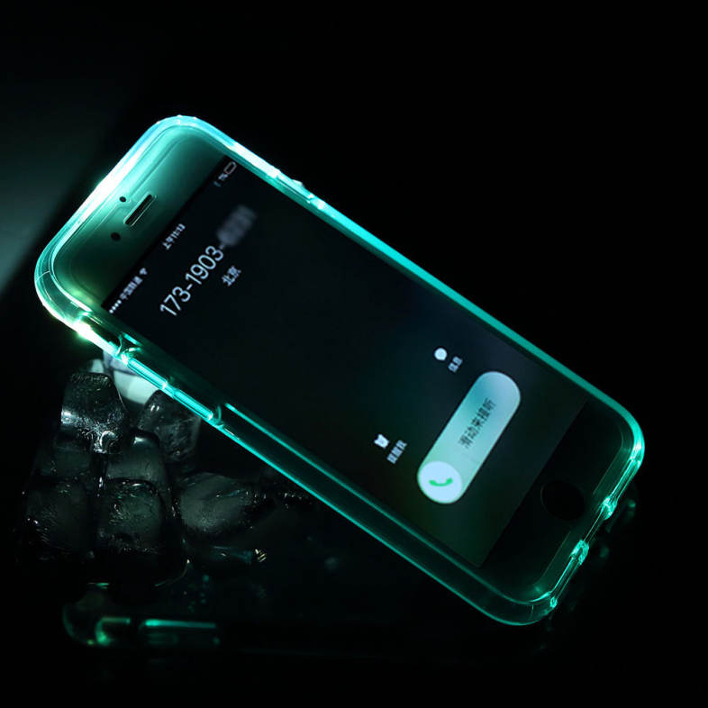 ROCK Light Tube Series LED Flash Protection Case for iPhone 7