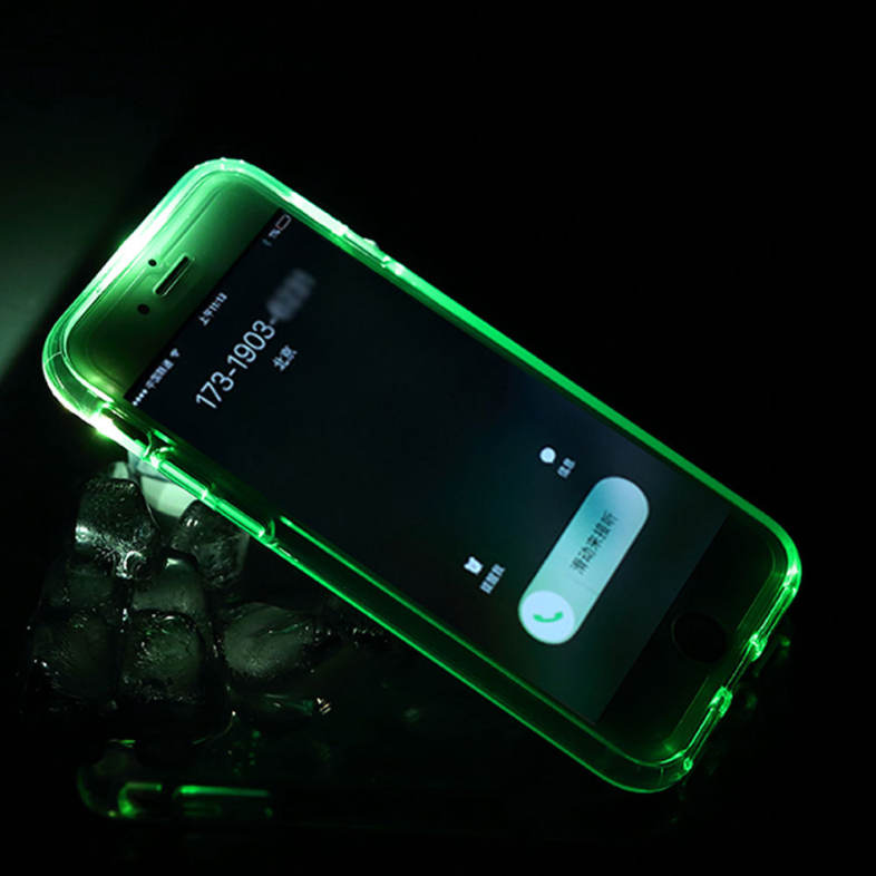 ROCK Light Tube Series LED Flash Protection Case for iPhone 7