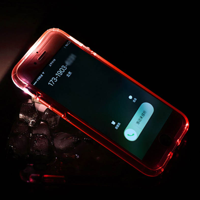 ROCK Light Tube Series LED Flash Protection Case for iPhone 7