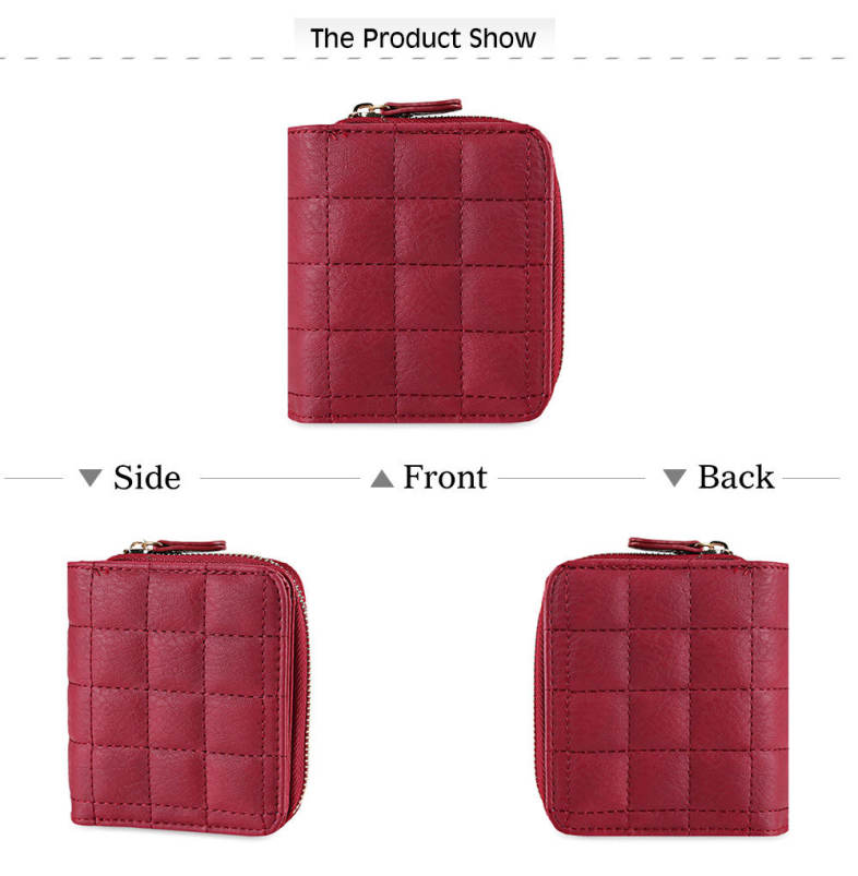 Simple Zip Around Women Mini Purse