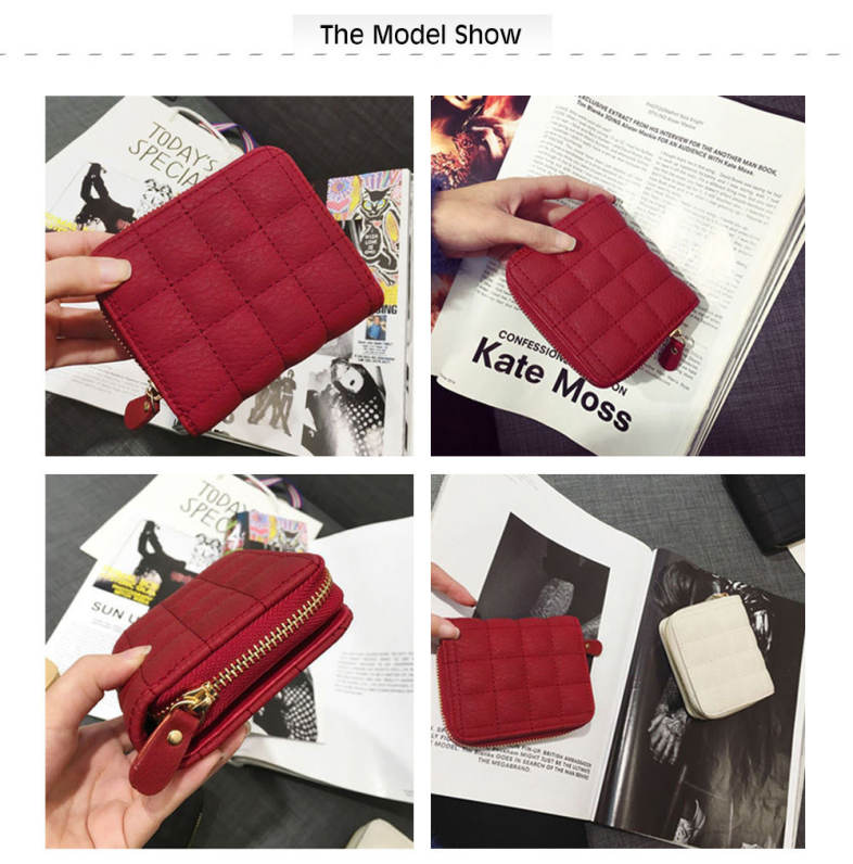 Simple Zip Around Women Mini Purse