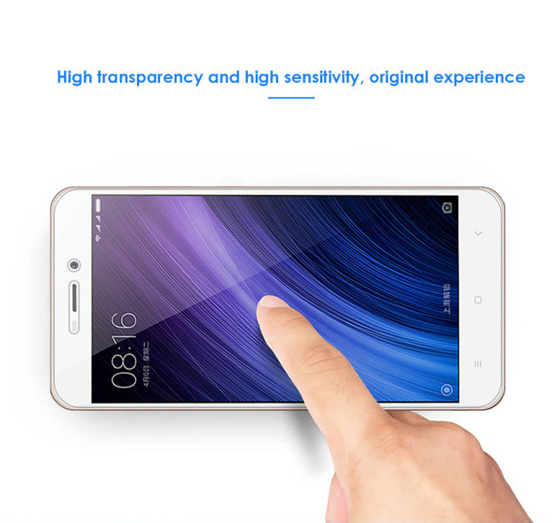 Luanke Tempered Glass Screen Protective Film for Xiaomi Redmi 4A Ultra-thin 0.26mm 2.5D 9H Explosion-proof Protector