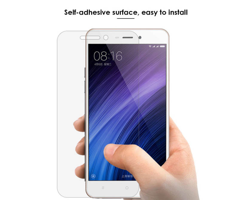 Luanke Tempered Glass Screen Protective Film for Xiaomi Redmi 4A Ultra-thin 0.26mm 2.5D 9H Explosion-proof Protector