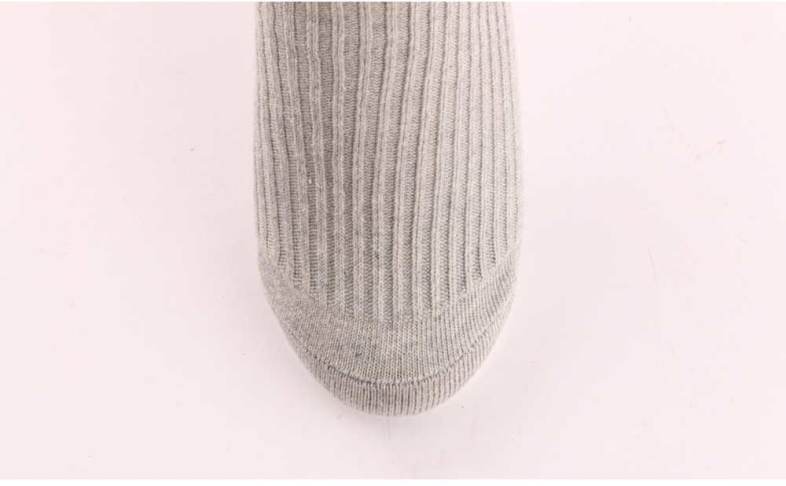 Casual Solid Color Turn Down Elastic Band Socks for Women