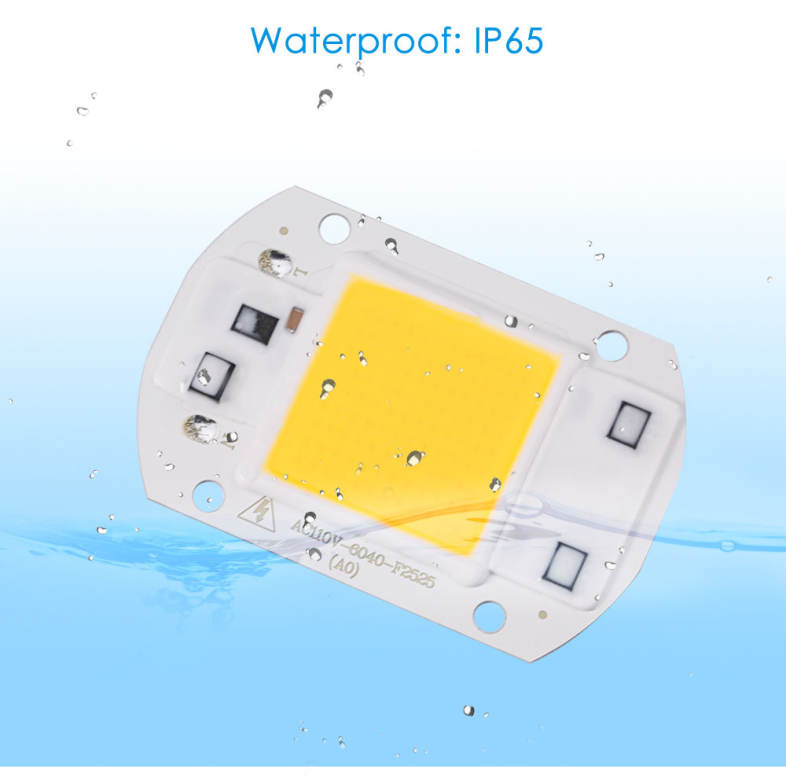 AC 110V 30W 2400LM LED COB Bulb Lamp Bead Waterproof Smart IC Fit for DIY Floodlight