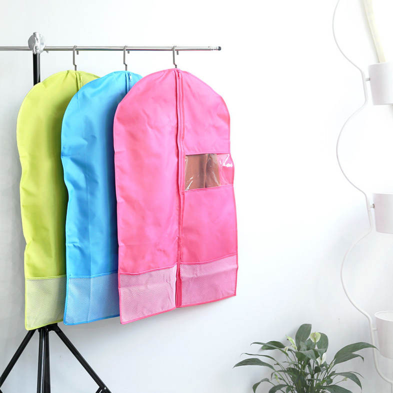 Foldable Hanging Garment Cover Case Dust-proof Storage Bag