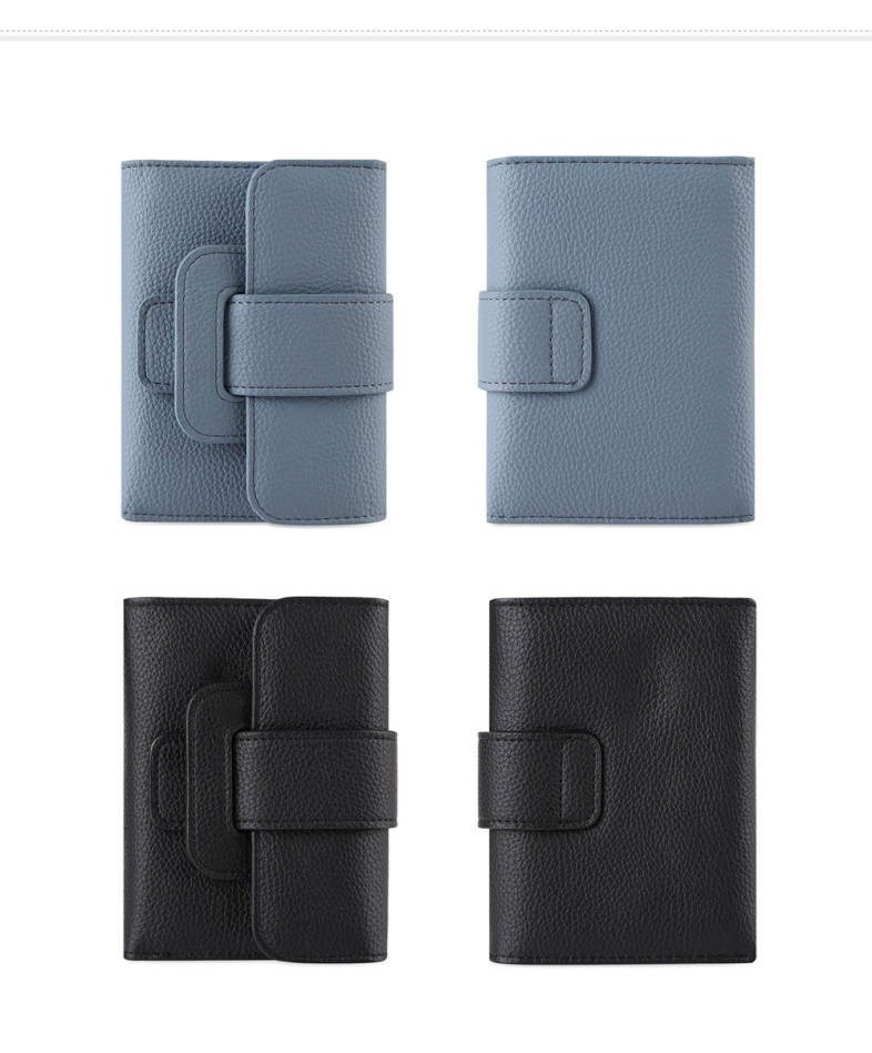Brief PU Leather Piston Women Mini Wallet