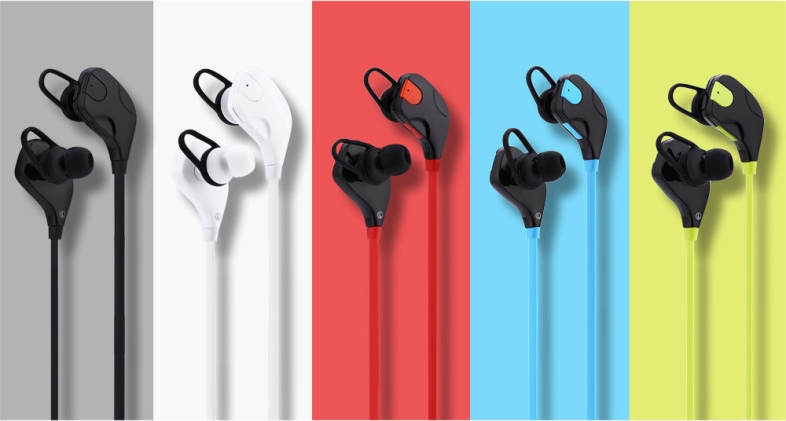 QY7S Wireless Bluetooth V4.1 Sport Earphones Headphones