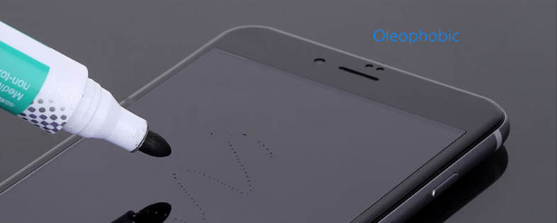 ROCK 2.5D Curved Tempered Glass Shatterproof Anti-blue Full Screen Protective Film for iPhone 7 0.23mm