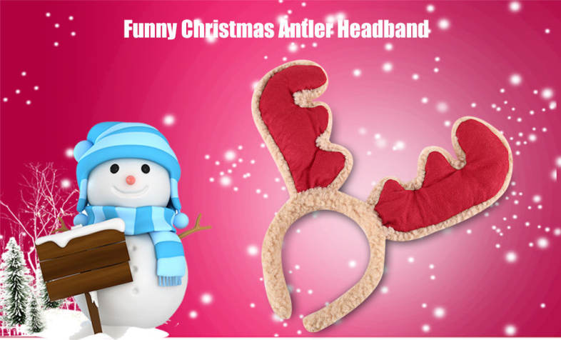 Funny Antler Headband Child Christmas Decoration