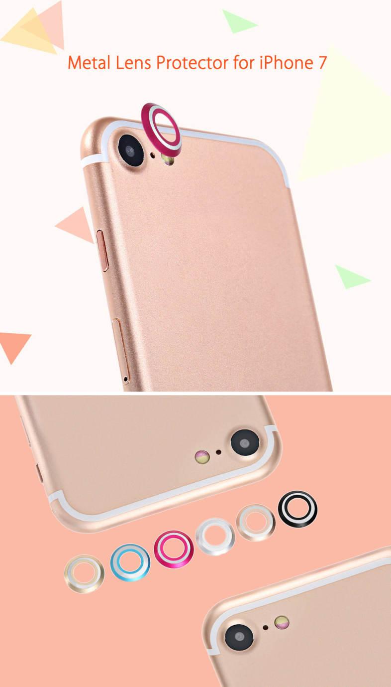 Metal Lens Protector Camera Protection for iPhone 7