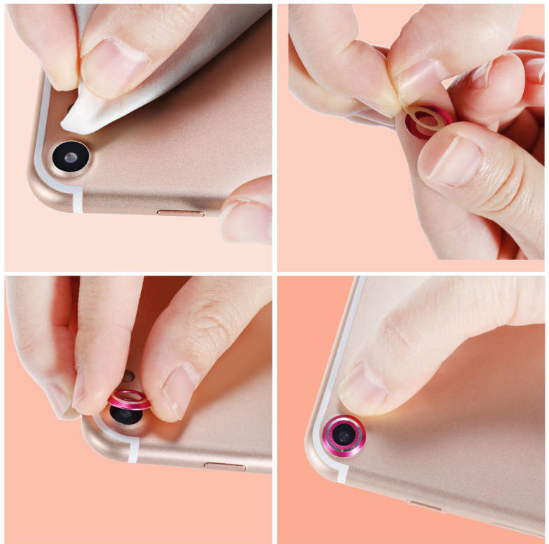 Metal Lens Protector Camera Protection for iPhone 7