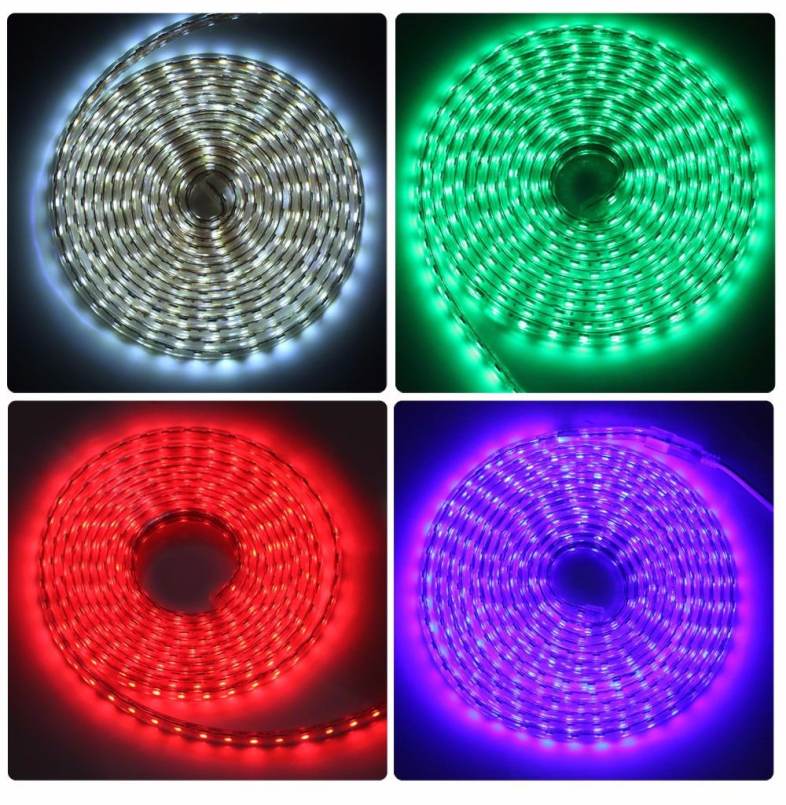 AC 220V 1000LM 5M LED Strip Light Waterproof Lamp with 300 LEDs
