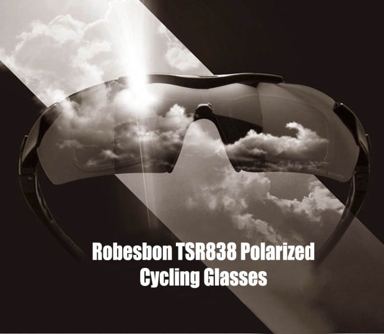 Robesbon TSR838 Windproof Cycling Sunglasses Bike Polarized Goggles Eyewear