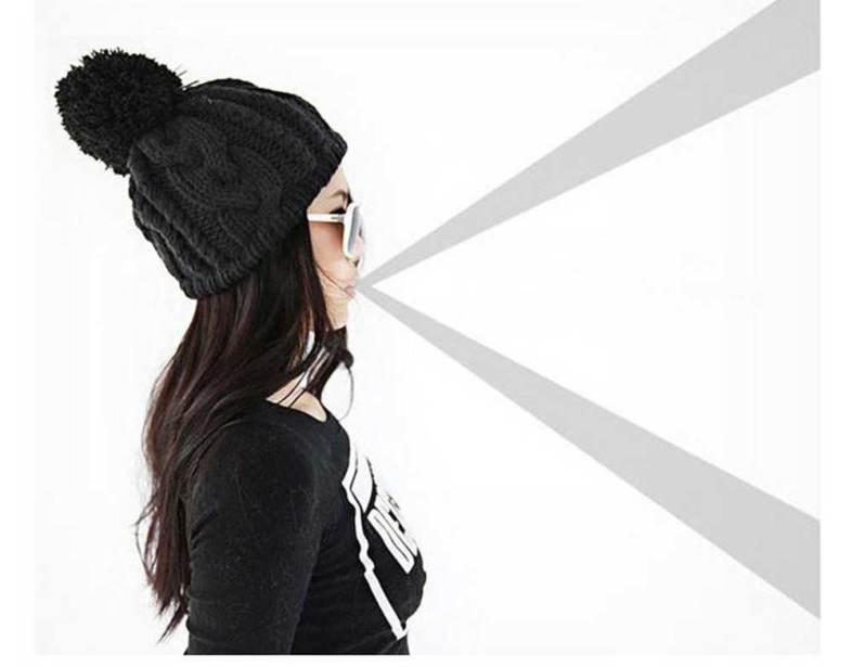 Winter Venonat Decoration Warm Knitted Hat for Unisex