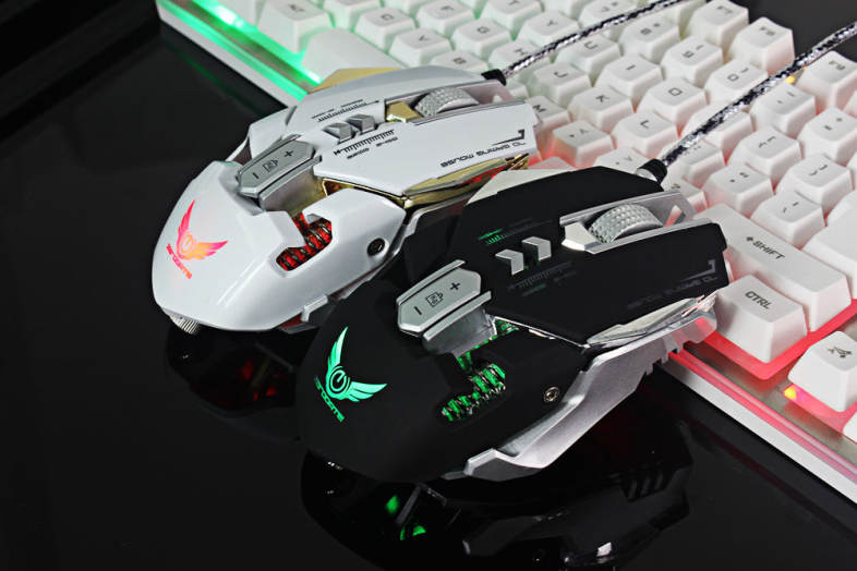 ZERODATE X300 Professional Optical Programmable Wired Gaming Mouse