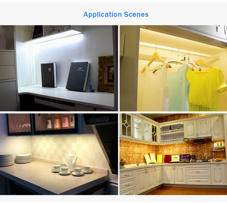 DC 3 - 6V 0.75W 200LM 10 LEDs PIR Infrared Motion Wireless LED Sensor Lighting Closet Cabinet Lamp
