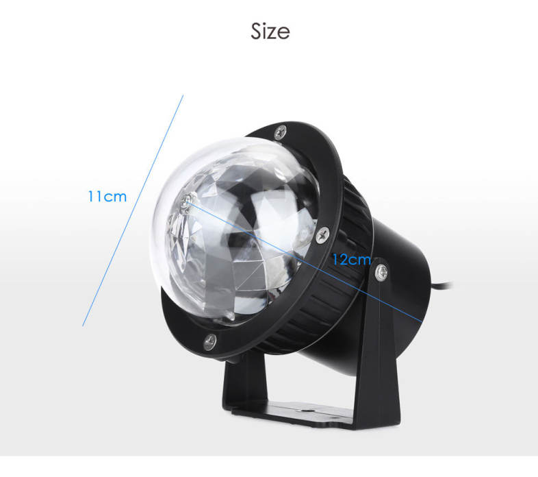 Outdoor AC 100 - 240V 3W RGB LED Water Ripples Lawn Light Waterproof Spotlight Landscape Park Garden Lamp