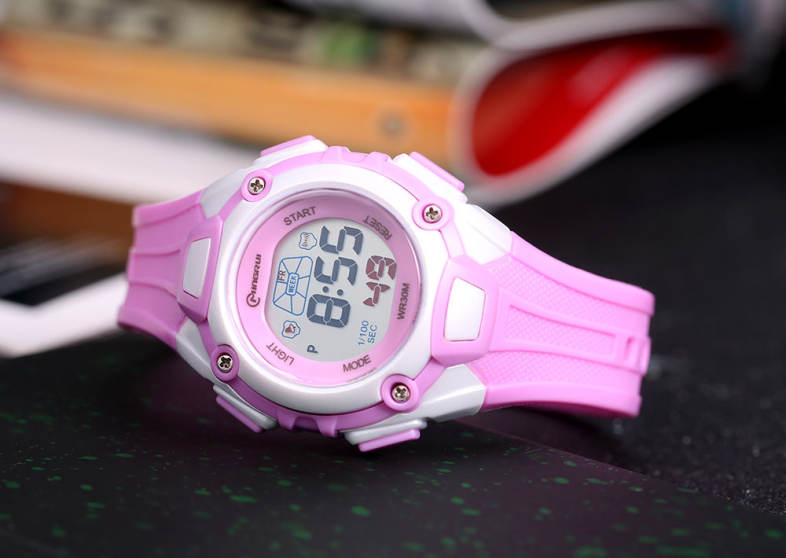 MINGRUI MR - 8548013 Kids LED Digital Watch Calendar Chronograph Display 3ATM Wristwatch