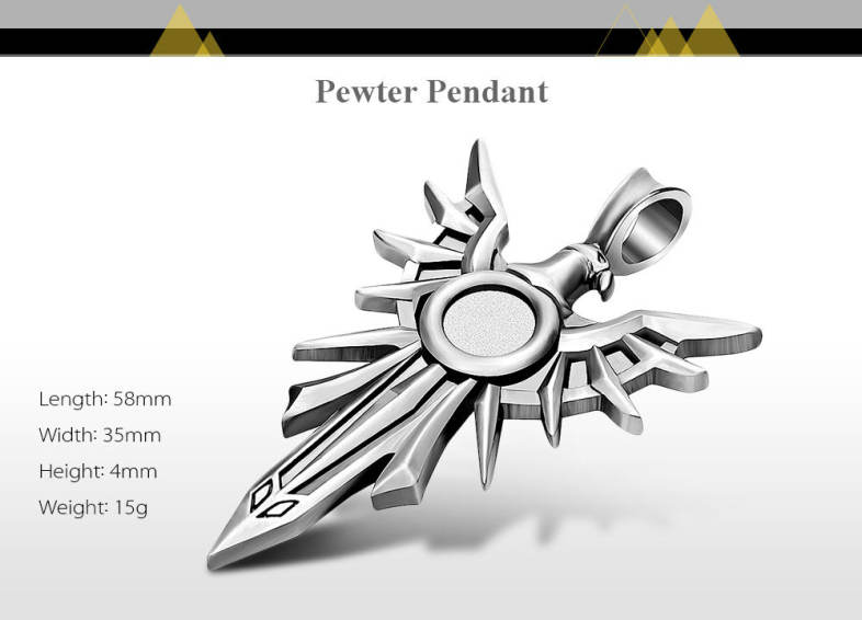 Novel Unisex Cartoon Animal Pattern Bird Shape Pewter Slide Pendant