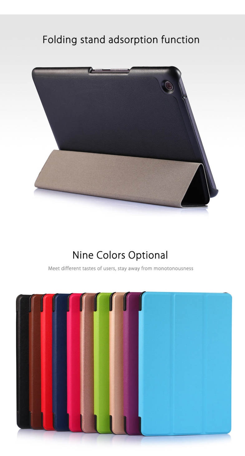 PU Leather Auto Sleep Protective Cover for ASUS Zenpad Z8 ( ZT581KL )