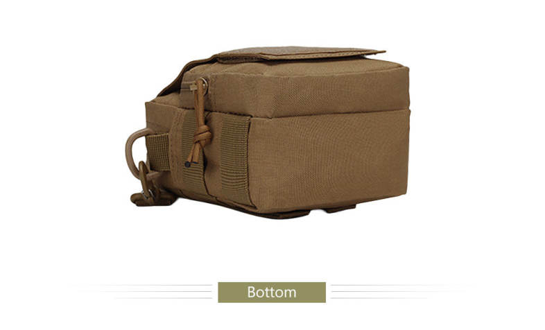 Casual Mountain-climbing Camouflage Camp Travel Shoulder Crossbody Waist Bag for Men