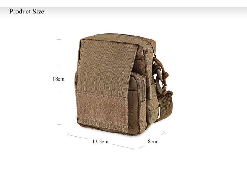 Casual Mountain-climbing Camouflage Camp Travel Shoulder Crossbody Waist Bag for Men