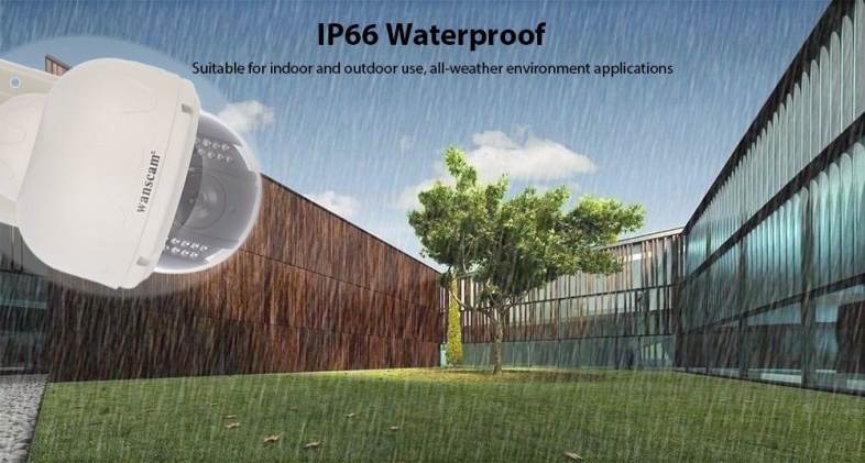 Wanscam HW0038 1.0MP WiFi IP Camera 720P Motion Detection Waterproof