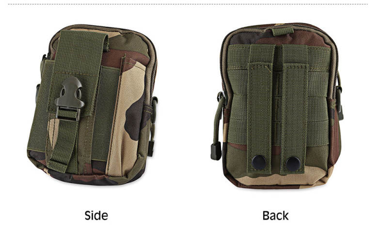 Running Mountain-climbing Camouflage Camp Travel Shoulder Crossbody Waist Bag