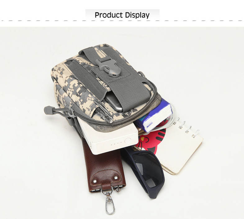 Running Mountain-climbing Camouflage Camp Travel Shoulder Crossbody Waist Bag
