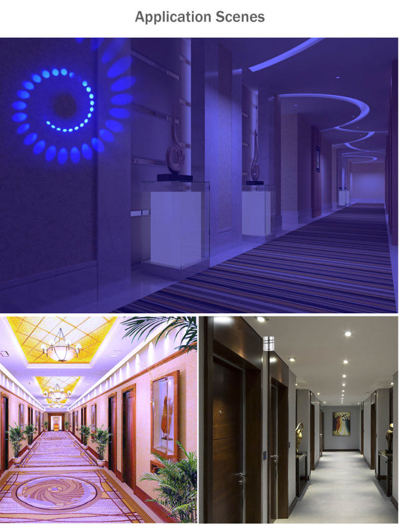 YouOKLight YK2243 1W 80LM LED Wall Lamp Bedroom Decorate Night Light